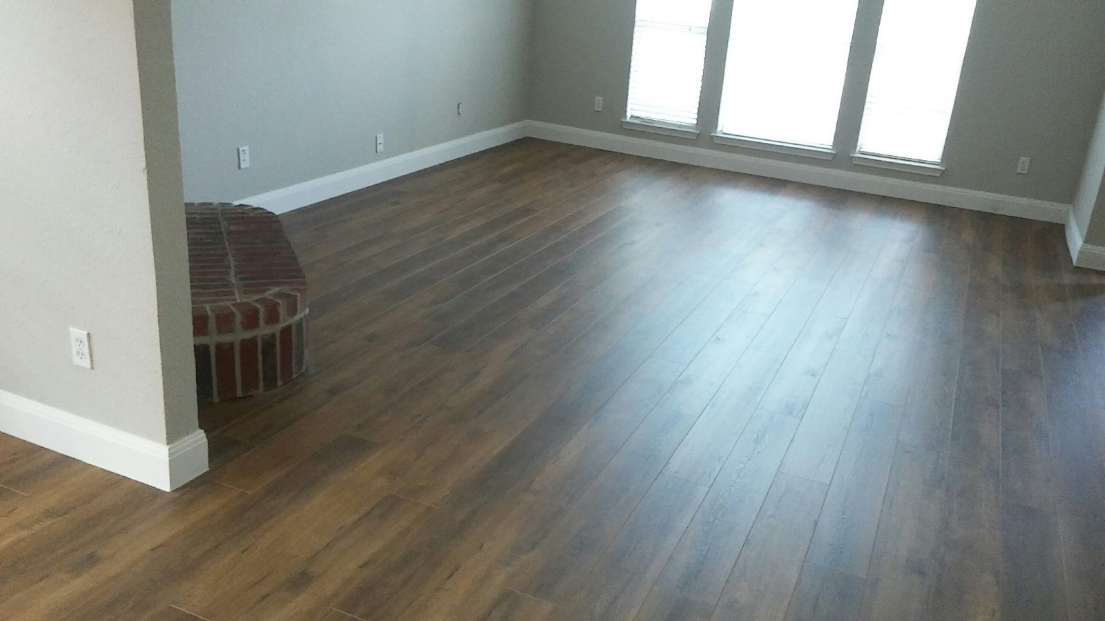 New Laminate Floors Baseboards And Paint Ft Worth Tx Gc