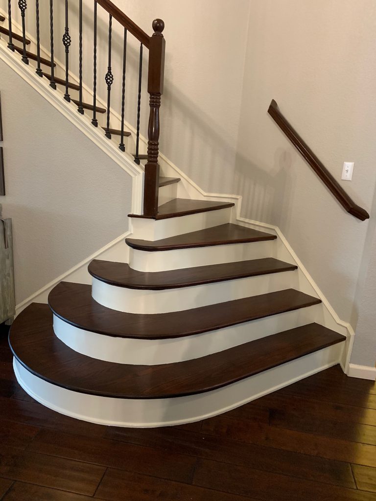 Before/After Staircase - Frisco, Texas - GC Flooring Pros