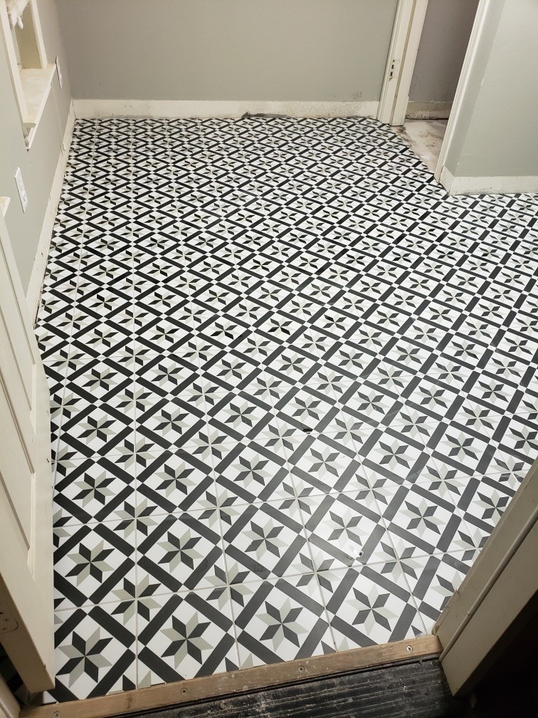 New Tile Floors, Decorative Tile and Shower Surrounds – McKinney, Texas