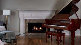 white oak vs red oak flooring - flooring fireplace and piano