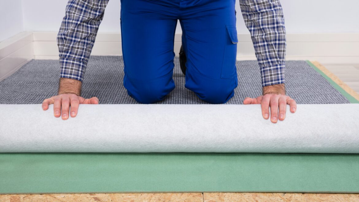 Carpet rolling over carpet pad